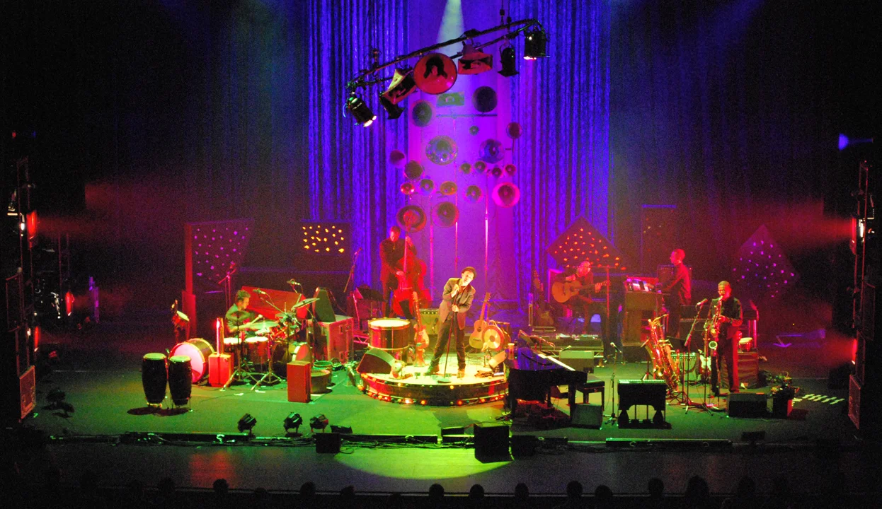 TOM WAITS トムウェイツ「Glitter and Doom」ポスター Tom Waits